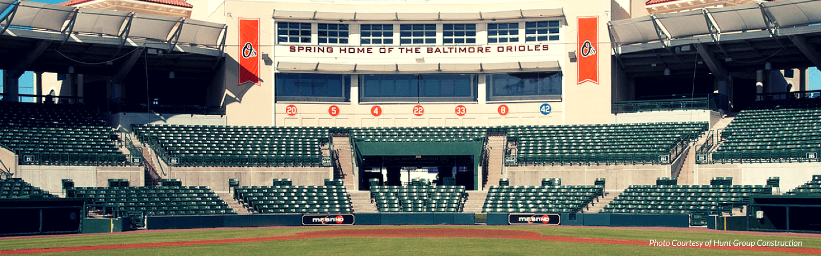 Ed Smith Stadium- Spring home of the Baltimore Orioles