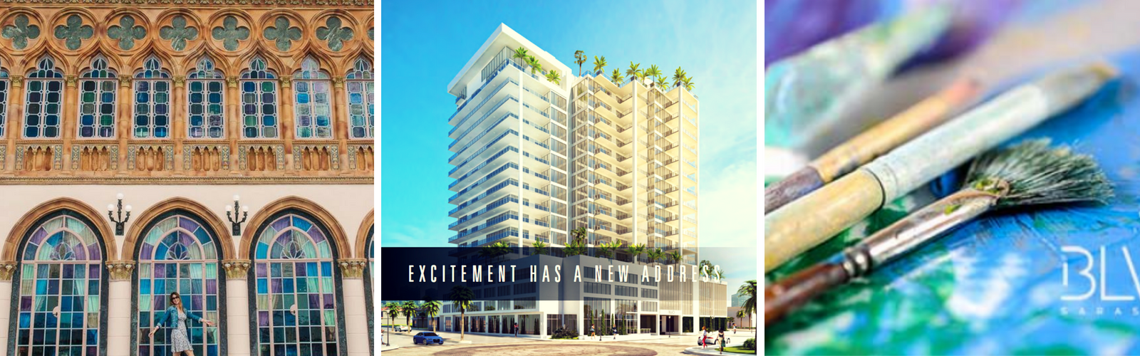 Blvd Sarasota surrounded by arts & culture